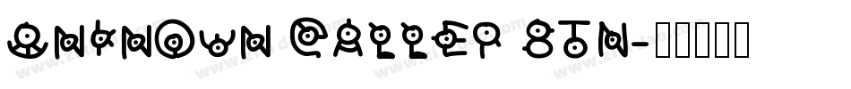 Unknown Caller BTN字体转换